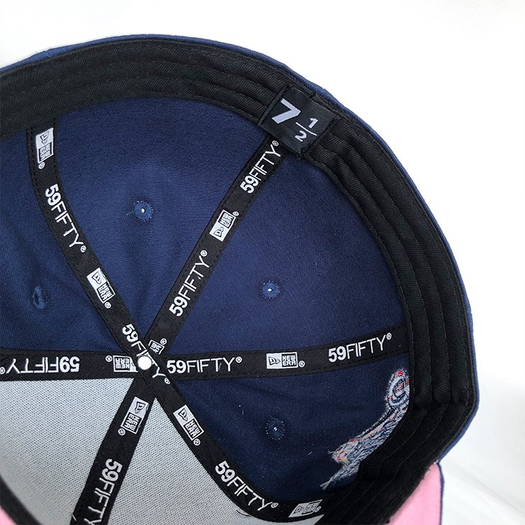 Inner finish & labels — custom cap detail